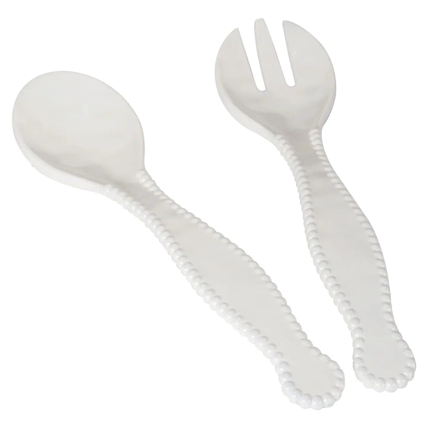 Perlette Cream - Hw Melamine 2 Pc. Salad Servers