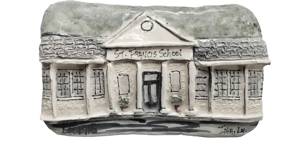 St. Francis School Plaque