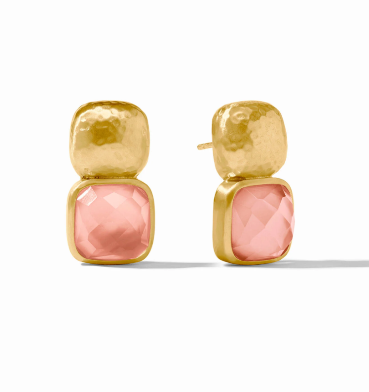 Julie Vos Catalina Earring Iridescent Melon