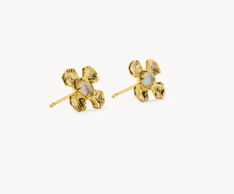 Kendra Scott Leanne Gold Stud Earrings