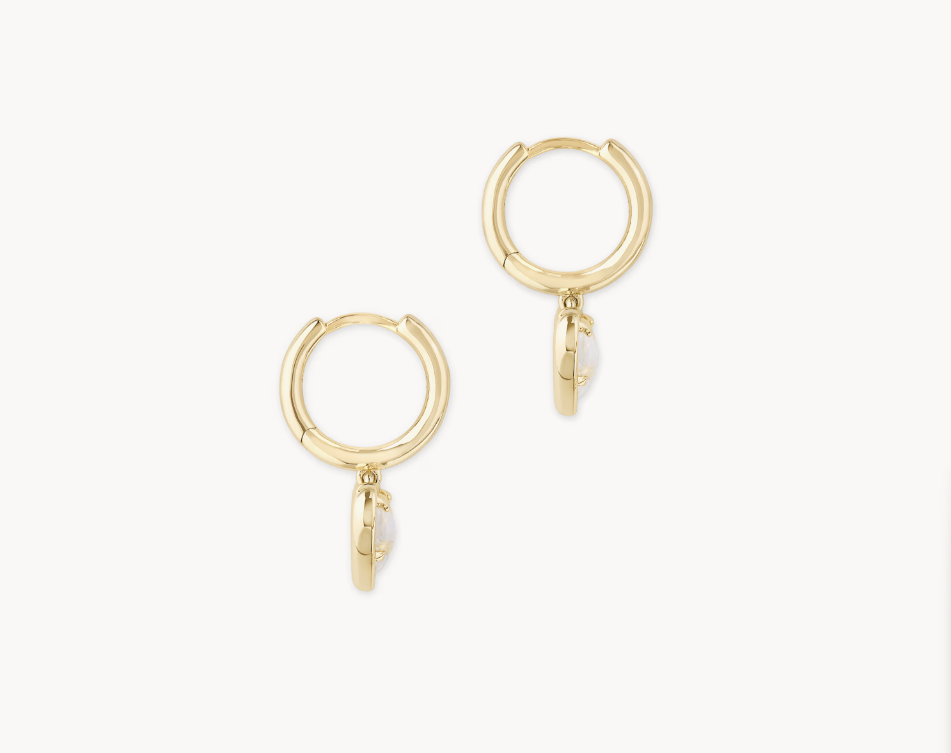 Kendra Scott Ari Heart Drop Earrings