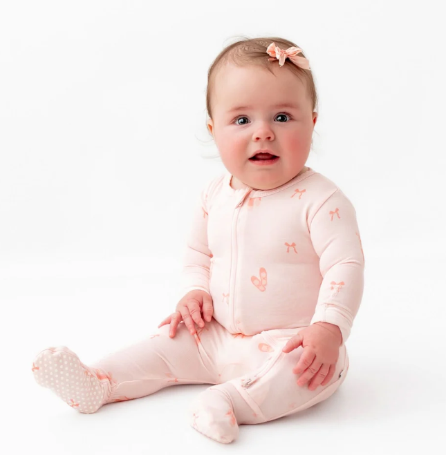 Bamboo Little Ballerina Footie