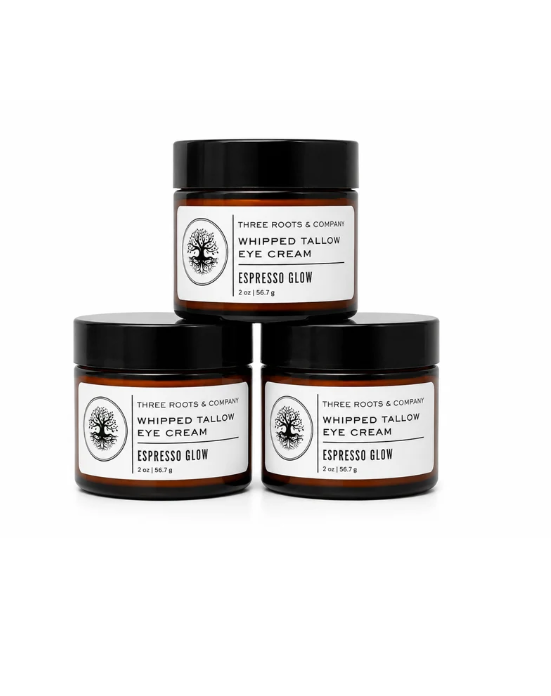 Coffee Infused Whipped Tallow – Eye Cream - ESPRESSO GLOW