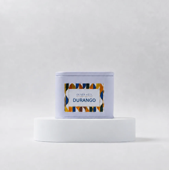 Oliver Co. Durango Tin Candle