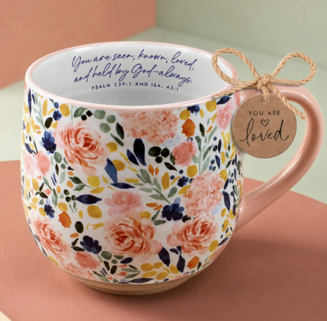 Mug Blooming Joy You Are Seen 18oz