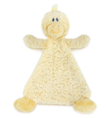 Daddles Duck Rattle Blankie