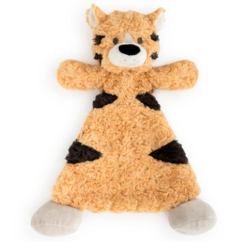 Tobias Tiger Rattle Blankie