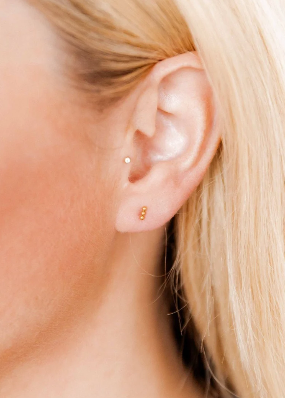 Linny Co. Tally Gold Stud