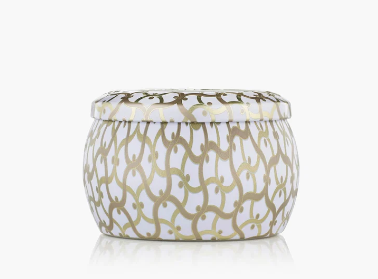 Suede Blanc Mini Tin Candle