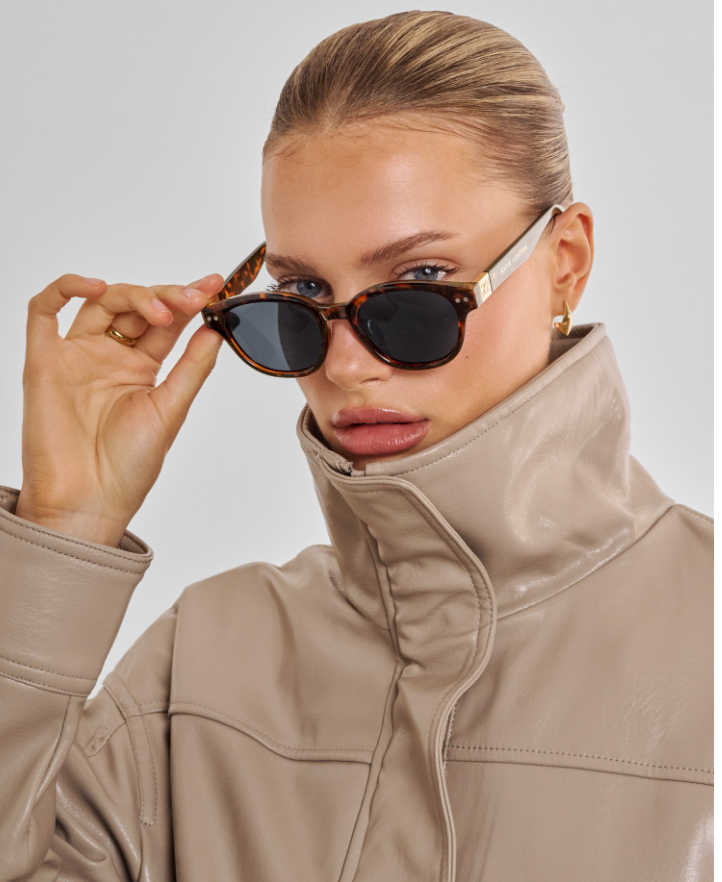 Katie Loxton Bologna Sunglasses- Tortoise