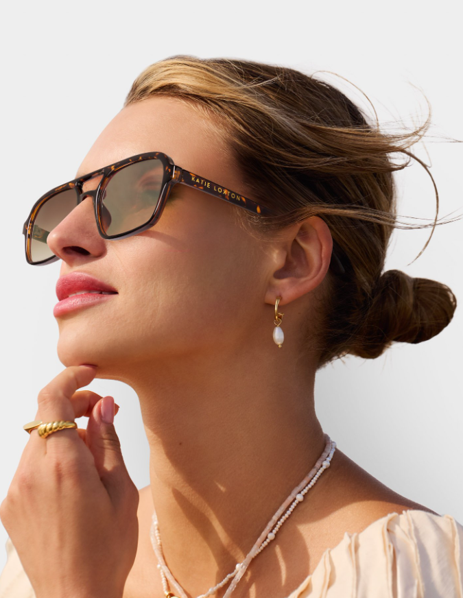 Katie Loxton Ibiza Sunglasses- Tortoise