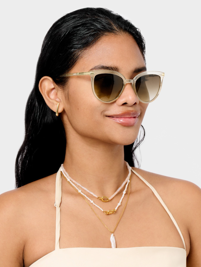 Katie Loxton Ravello Sunglasses- Nude