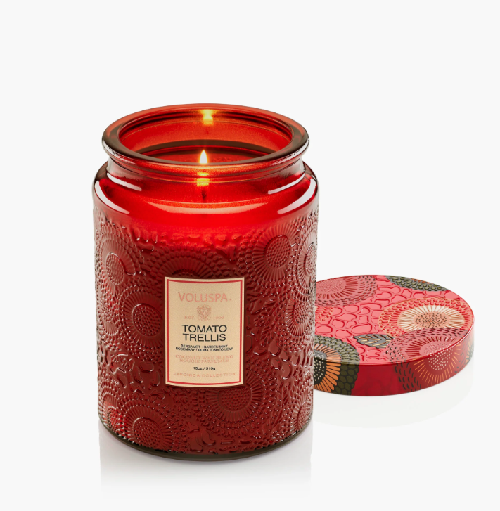 Voluspa Tomato Trellis Large Jar