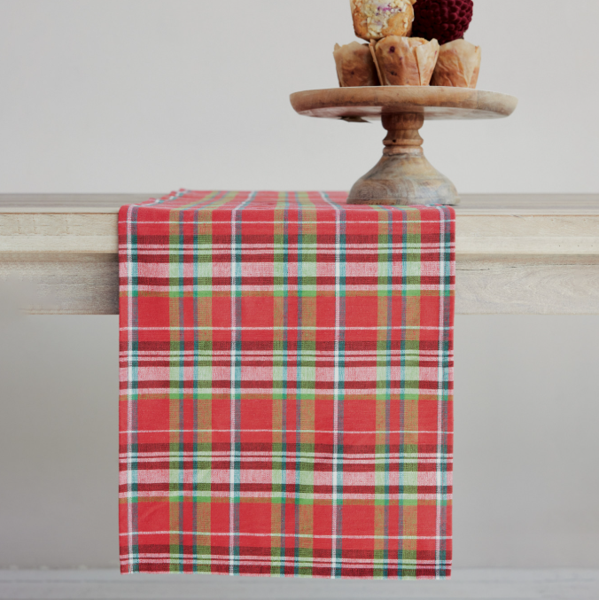 Plaid Table Runner