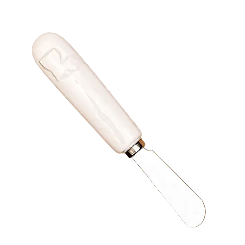 Louisiana Embossed White Spreader