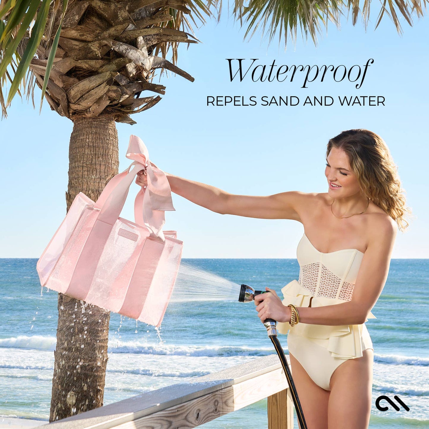 Ballet Pink Bow Jelly Tote Bag