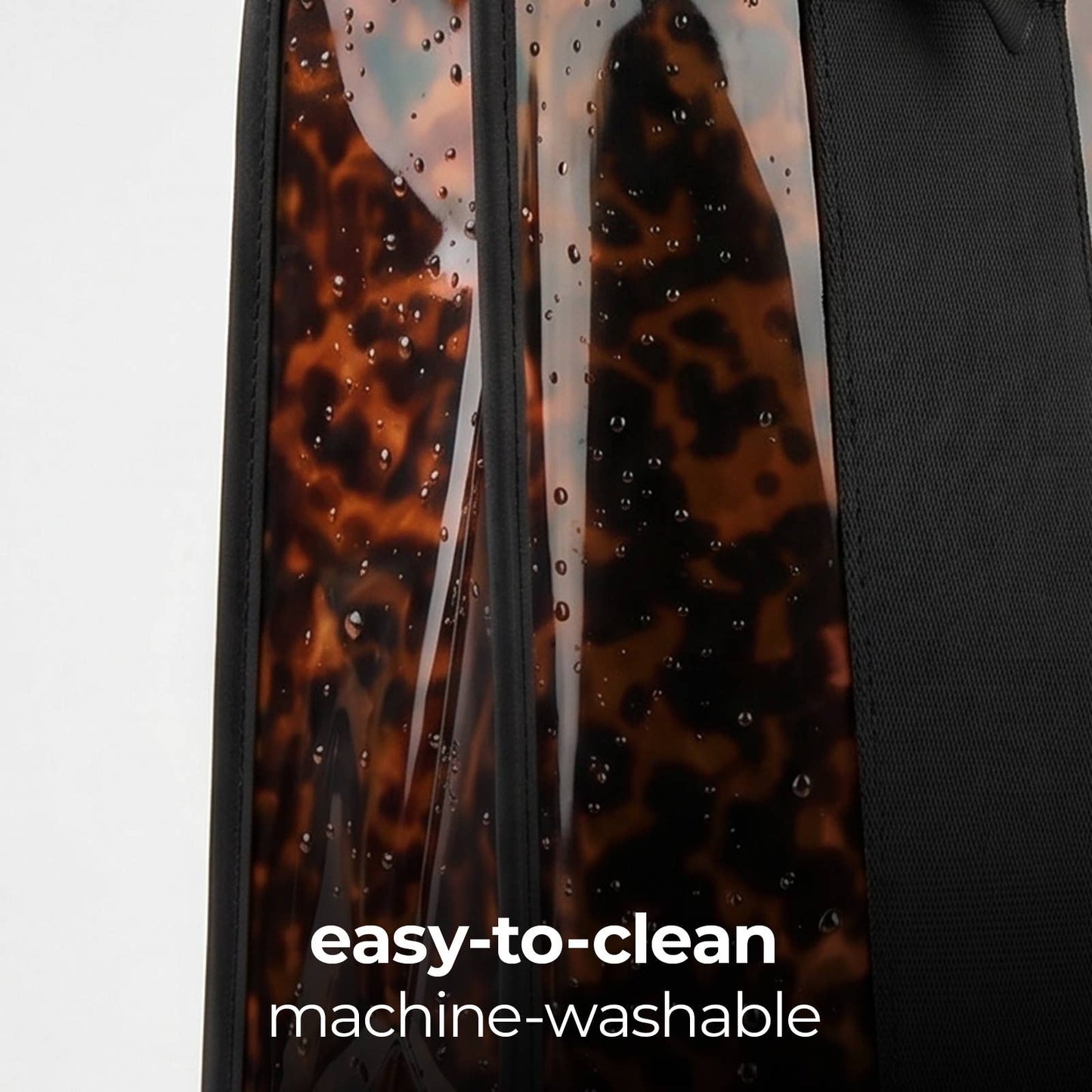 Tortoiseshell Bow Jelly Tote Bag