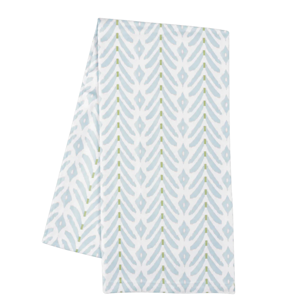 Laura Park Petite Frond Blue Tea Towel
