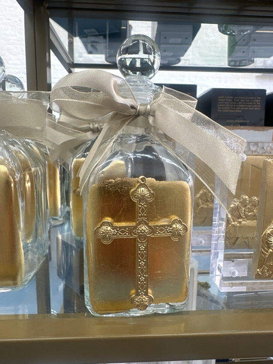 Holy Water Bottle- Cross