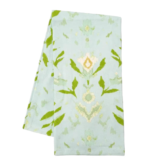 Laura Park Petal Garden Aqua Tea Towel