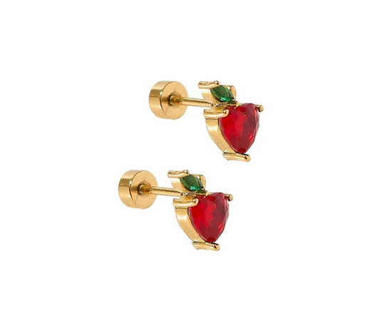 Linny Co. Apple Studs