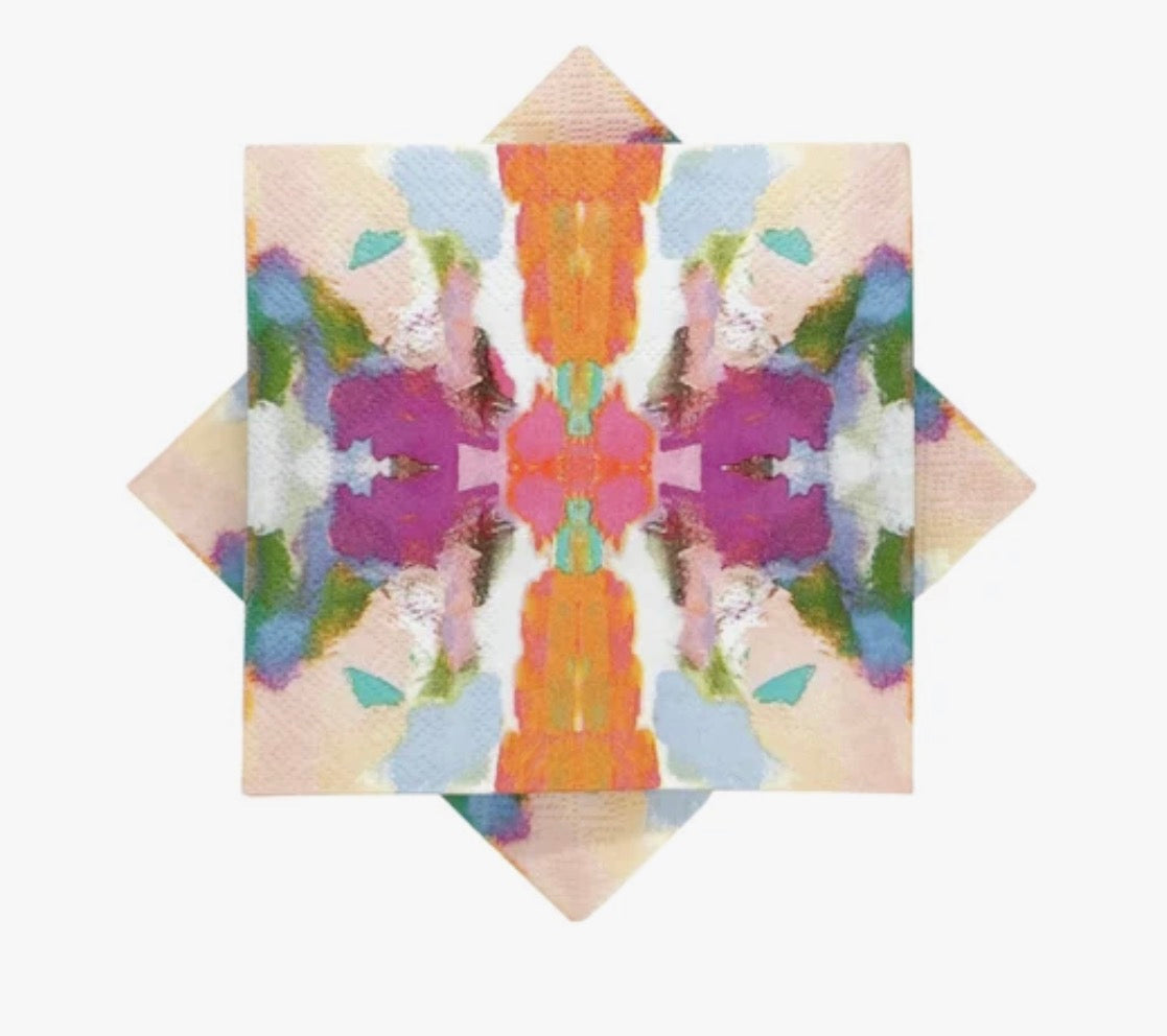 Laura Park Begonia Cocktail Napkins