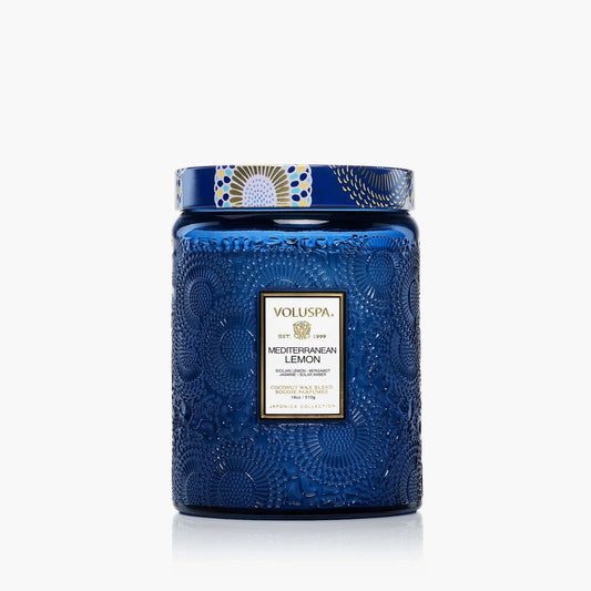 Mediterranean Lemon Large Jar Candle