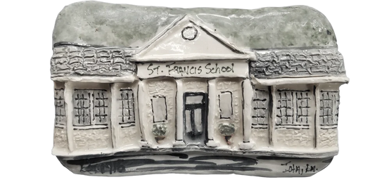 St. Francis School Plaque