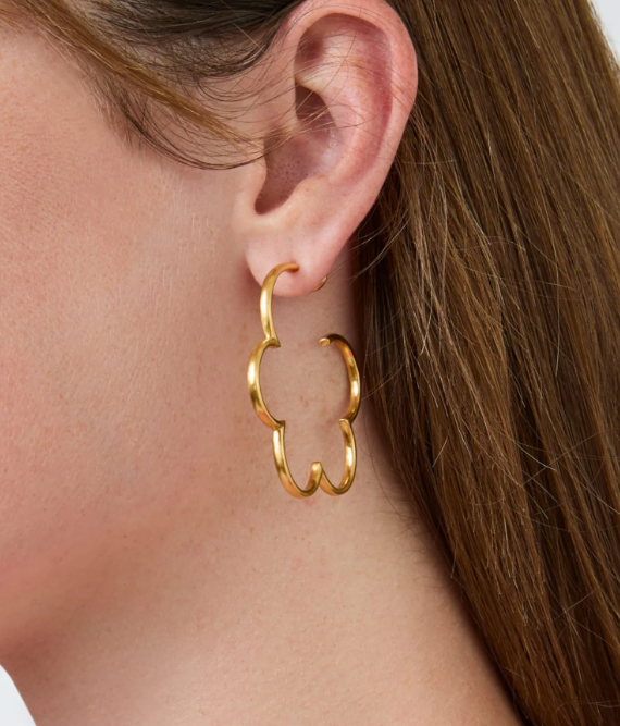 Julie Vos Gardenia Hoop