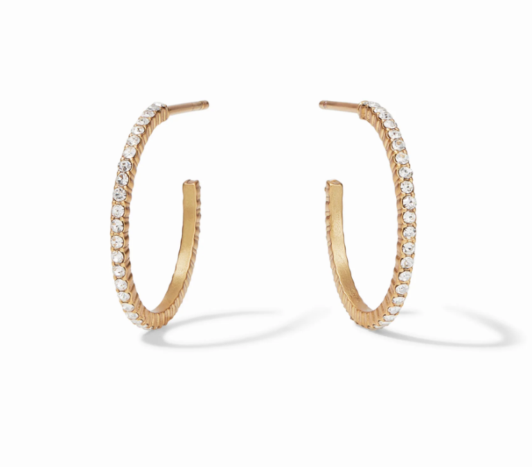 Julie Vos Windsor Hoop CZ