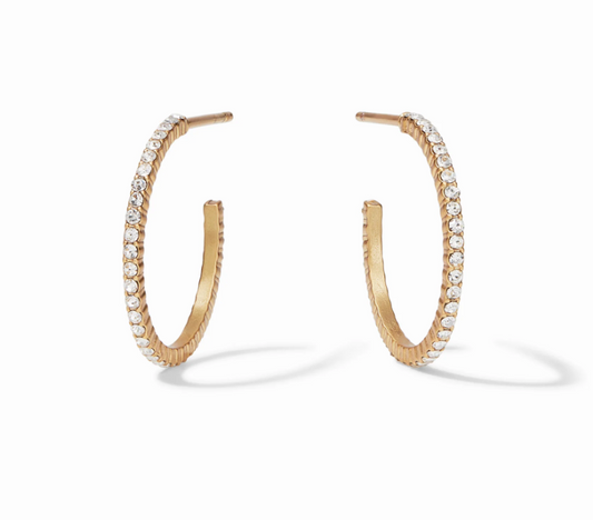 Julie Vos Windsor Hoop CZ