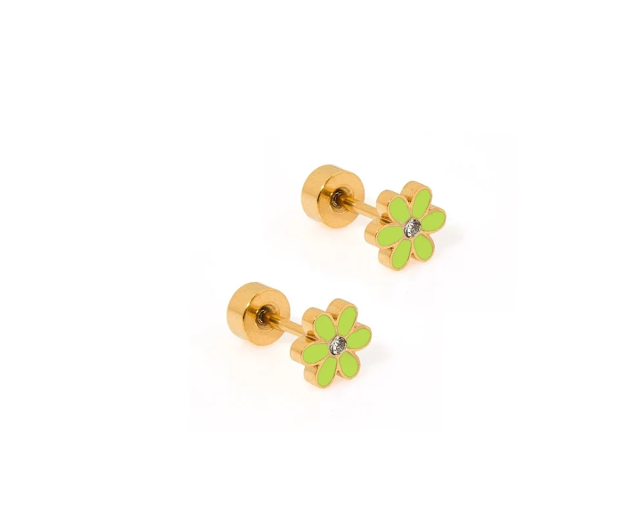 Linny Co. Alli Neon Flower Stud