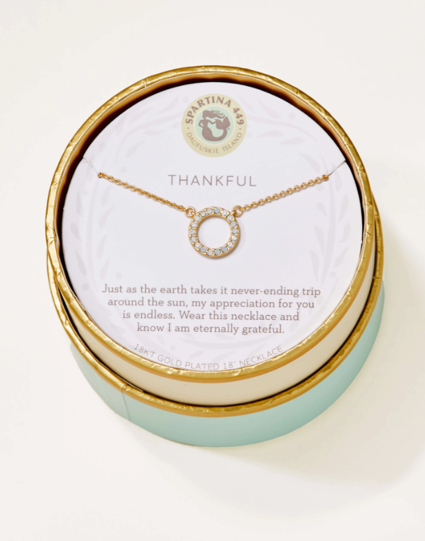 Spartina Sea La Vie Thankful Necklace