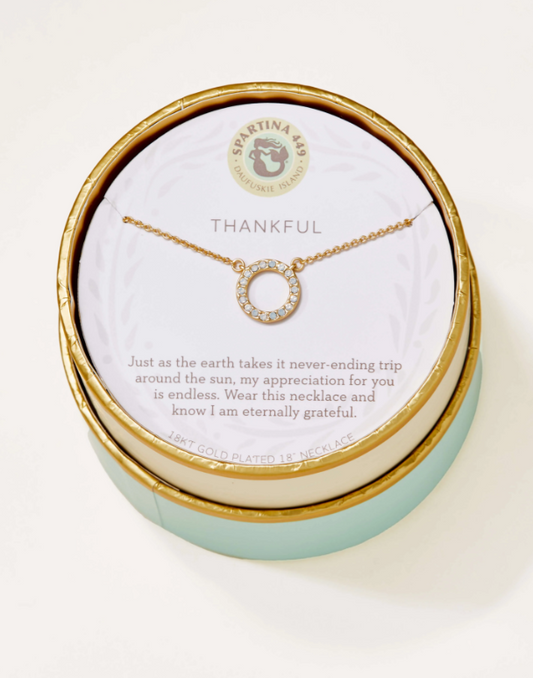 Spartina Sea La Vie Thankful Necklace