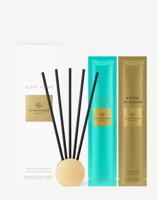 Glasshouse Scent Scene Duo- Kyoto & Lost in Amalfi