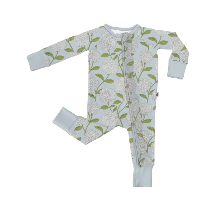 Goosies Hydrangea Footes Onesie