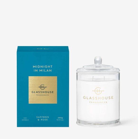 Glasshouse Midnight in Milan Candle