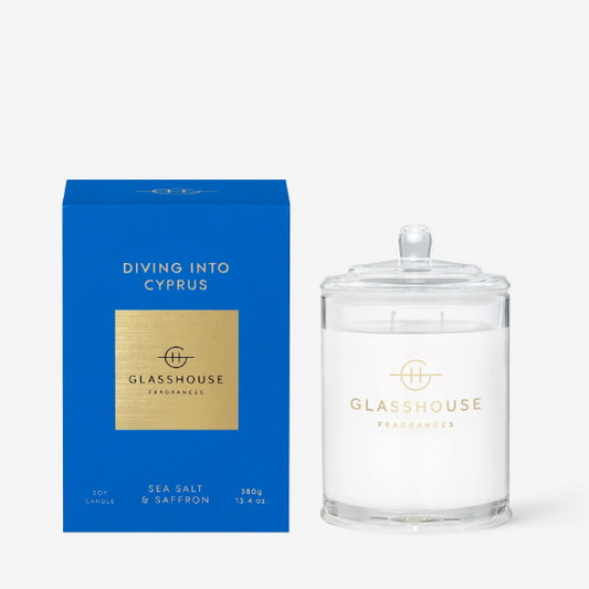 Glasshouse Diving into Cypress Candle