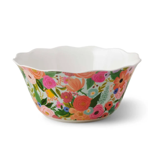 Rifle Paper Garden Party Melamine Serving Bowl