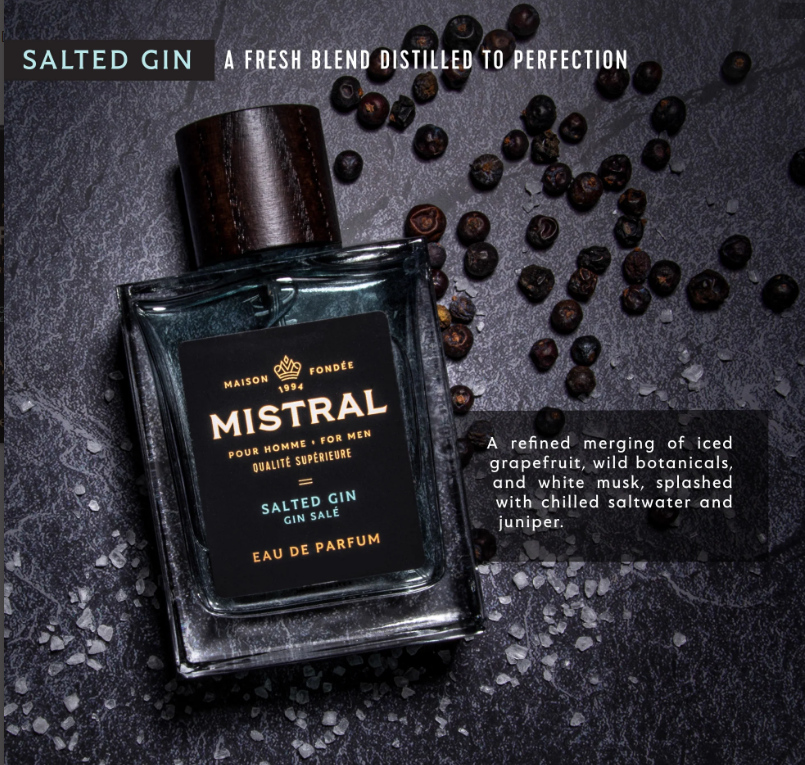 Mistral Cologne Salted Gin