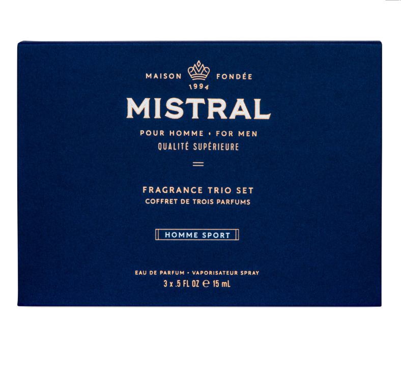 Mistral Sport Fragrance Trio Set