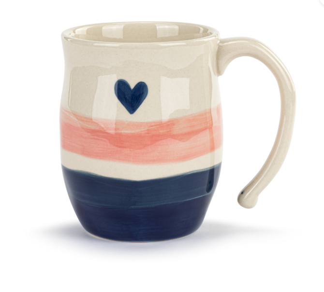 Demdaco Heart Mug