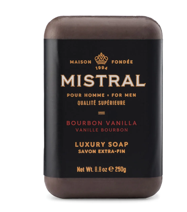 Mistral Bar Soap- Bourbon Vanilla