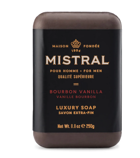 Mistral Bar Soap- Bourbon Vanilla