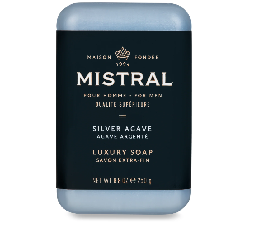 Mistral Bar Soap- Silver Agave