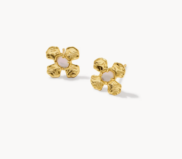 Kendra Scott Leanne Gold Stud Earrings