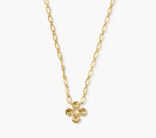 Kendra Scott Leanne Gold Short Pendant Necklace