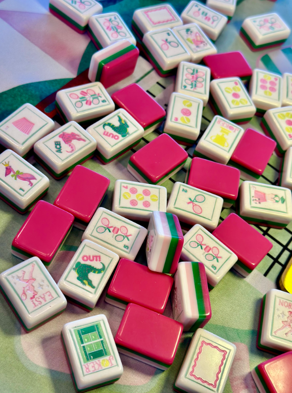 The Pelican Clubhouse Mahjong Tile Set