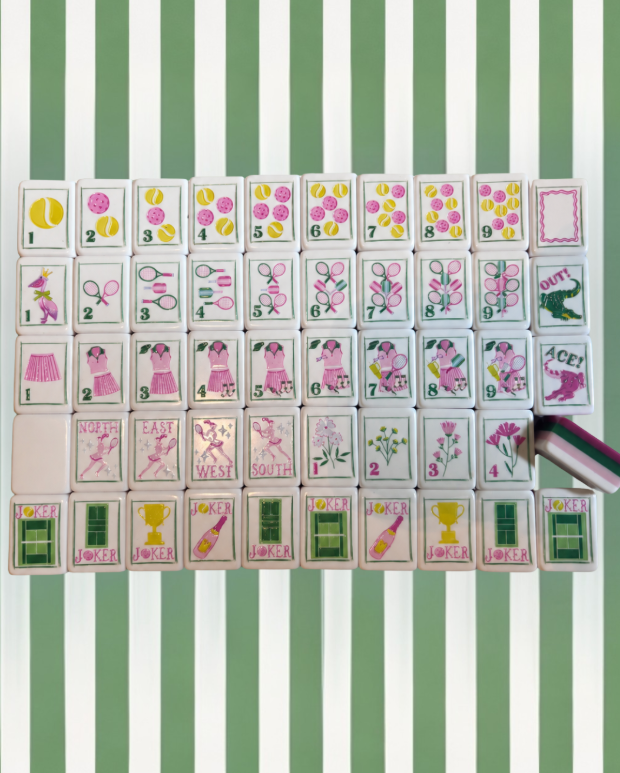 The Pelican Clubhouse Mahjong Tile Set