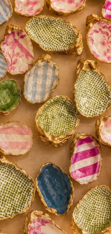 Decoupage Oyster Dish